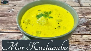 Mor Kuzhambu|Buttermilk Curry|Authentic More Kuzhambu Recipe With Coconut|Pumpkin Mor Kuzhambu