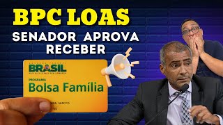 Senador dar parecer para BPC LOAS receber bolsa família | Uma vitória nessa caminhada