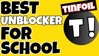 Tinfoial proxy | How to Unblock all website on school chromebook