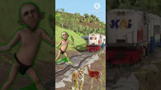 Train🚝 funny vfx magic #shorts​​ #youtube​​