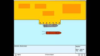 Interaction - Interaction with moored vessel