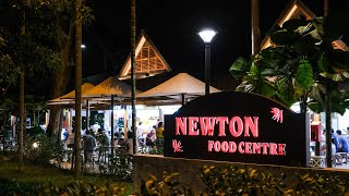 Newton Hawker Center in Singapore (filipino life)