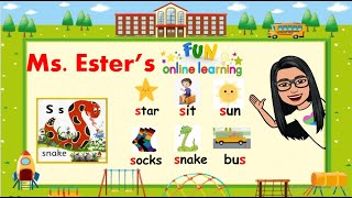 Jolly Phonics  /  Ss  / Sound, Song, Action, Story, Vocabulary and Fun Activities