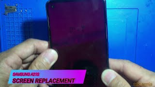 SAMSUNG A21s - (SM-217F) - LCD SCREEN REPLACEMENT - CHANGE DISPLAY