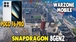 ✅️ ASI ES WARZONE MOBILE EN EL NUEVO POCO F6 PRO ACTUAL UPDATE GAMEPLAY 🔥