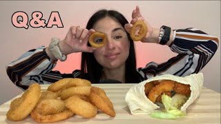 ASMR ITA | Q&A 💁🏻‍♀️ | RISPONDO ALLE VOSTRE DOMANDE MENTRE MANGIO 😋