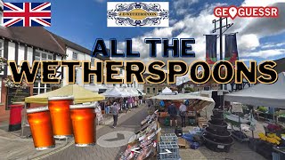 Geoguessr - All The Wetherspoons (UK)