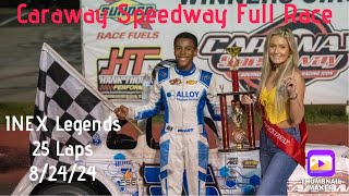 Full Short Track Race: INEX Legends at Caraway Speedway 25 Laps (8/24/24)