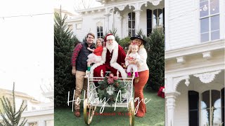 The Odom Family Experience of Holiday Magic Event at Merrimon-Wynne  #Raleighnc #christmasmagic