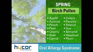 Oral Allergy Syndrome Cross-Reactions