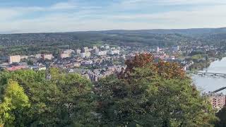 View from Citadel of Namur #namur #namurcitadel #citadelofnamur #fyp #travelvlog #belgium