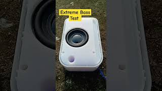 MZ Portable Speaker Bass Test 🔥, bass test speaker, extreme bass test subwoofer