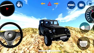 modified Mahindra Thar Off-road game 😈 || Black thar dollar song || Thar wali game || Game