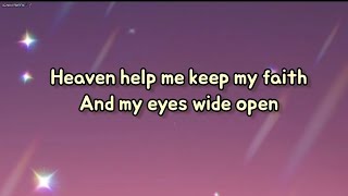 Eyes Wide Open - lyrics [by Sabrina Carpenter]