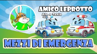 MEZZI DI EMERGENZA per bambini - Con Amico Leprotto