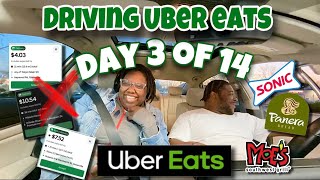 Driving for Uber Eats | Day 3 of 14 | Ride Along