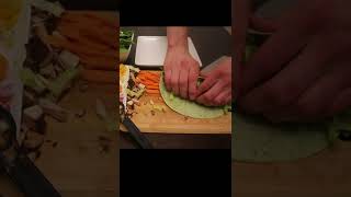 Low Calorie Veggie Wrap