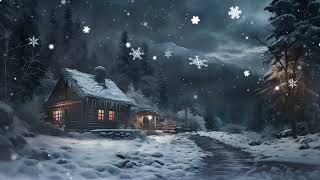 Winter's Blizzard 🌨️❄️  Winter Sound for Sleeping ✨ ❄️🌌