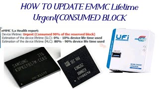 HOW TO Update REPAIRS EMMC Lifetime Urgent(Consumed 90%Of The Reserved Block )