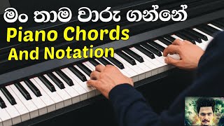 Man Thama Waru Ganne | Piano Tutorial | Gimhanaye pawela | Sinhala Keyboard lessons | Music Sir |