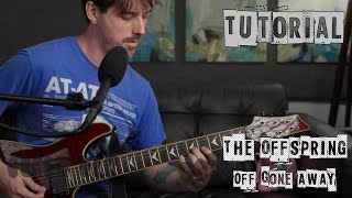 Guitar Tutorial:  Off Gone Away by The Offspring (Ep 17 - Retro)