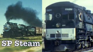 Southern Pacific Steam in the 1950s - FULL VIDEO