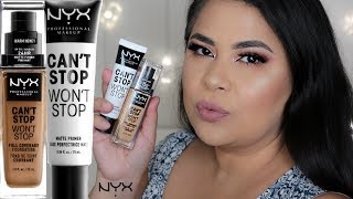 NYX CAN'T STOP WONT STOP BASE QUE PROMETE DURAR 24 HRS | DEMO Y PRUEBA DE 17 HRS