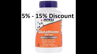 Discount - Now Foods, Glutathione, 500 mg, 60 Veg Capsules, Free Radical Protection, Review