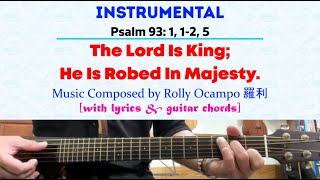 [INSTRUMENTAL] for 24 November 2024 Mass | Psalm 93: The Lord Is King; He Is Robed In Majesty.