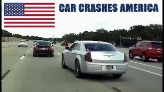 CAR CRASHES IN AMERICA 2017 - BAD DRIVERS USA #6 | NORTH AMERICAN DRIVING FAILS