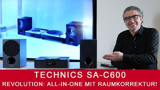 Technics SA-C600 / SB-C600 | All-In-One-Anlage mit Raumkorrektur