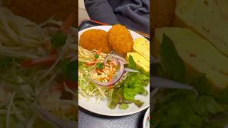 Kyoto Local Eats : Croquettes Lunch Set & Seafood Donburi #japanesefood #lunch #shorts