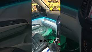 Carmahal successfully installed the Cardi K3 Premium quality Ambience lights in the XUV300.