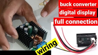 dc dc back converter & digital display wiring and full review