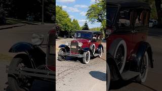 Ford Model A Antique Drive By Engine Sound Old Car Festival Greenfield Village 2024