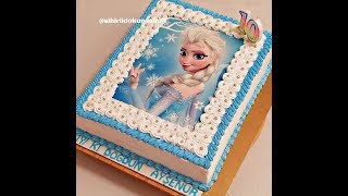 HOW TO MAKE A FROZEN ELSA CAKE - ELSA PASTA