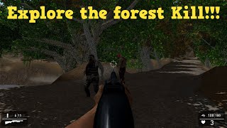 Explore the forest Kill!!! GameGuru Trash