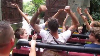 Jurassic park ride at Universal Orlando