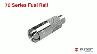 70 Series Fuel Rail - Vacuum to 750 psi (51 bar)