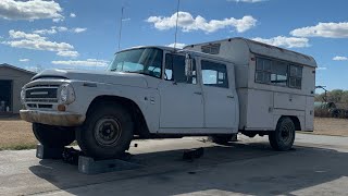 Cummins Swapping the 1968 Crew Cab IH (part 1 disassembly)