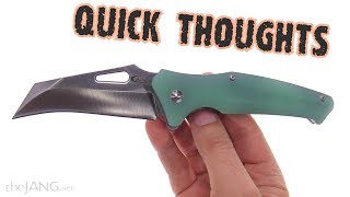 Canku C-02 folding hawkbill knife