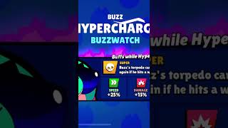 Unlocking buzz’s hypercharge #brawlstars #youtubeshorts #youtube #trending