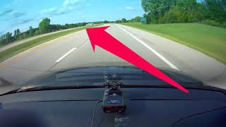 KHP vs Uniden R3 radar detector vs speeding truck