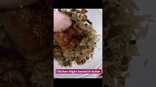 chicken basted in butter yummy 😋 #foodie #food #viral #viralvideo #short