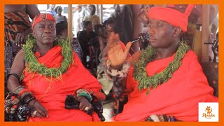 DOMIABRA HENE AND HIS  SON OTUMFOUR ANKOBIA HENE MORN THE LATE ANKOBIA HENE