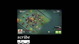 Enemy attack my base can get triple?? || clash of clan nepal #short #shorts