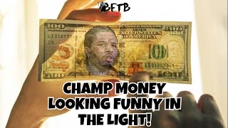 **SUMTHIN AINT RIGHT!!** TANK MONEY LOOKING FUNNY IN THE LIGHT