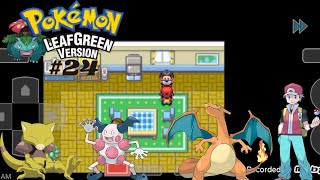 Trading abra for mr. mime | Pokemon leaf green gameplay #24