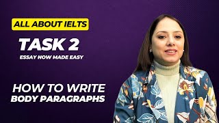 Learn How To Write IELTS Task 2 Body Paragraphs| Puneet Chopra| Saviour Education Abroad|