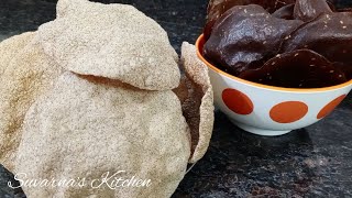 नाचणीच्या पिठापासून बनवा झटपट नाचणीचे पापड | Ragi Papad | Nagali Papad By Suvarna's Kitchen